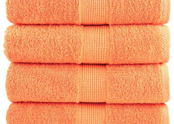 Ręczniczki premium SOLUND 4 szt. pomarańczowe 30x30 cm WM-137372