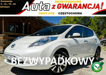 Nissan Leaf ZE0*30kWh*109PS*ZAREJESTROWANY*Bezwypadkowy*Skóra*Klimatronik*…