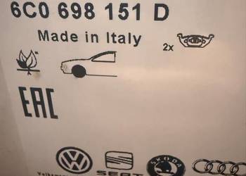 Klocki hamulcowe OE 6C0 698 151 D