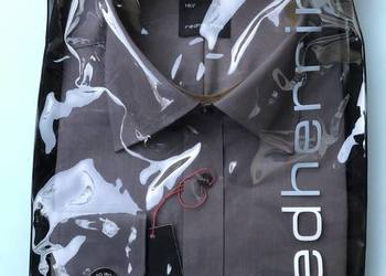 Elegancka Koszula wizytowa r.M 41-42cm Nowa Markowa EasyIron 100%wełny 96zł