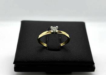 Złoty Pierścionek pr. 585 1,10g R10 Złoty Pierścionek pr. 585 1,10g R10