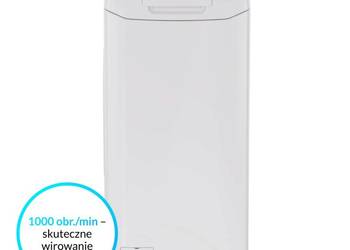 Pralka Candy ProWash 300 TCA063D3-S Funkcje AI 6kg 1000obr/min Zdalne ster…