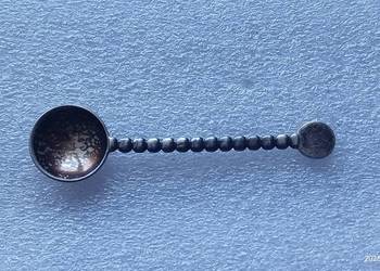 Łyżeczka posrebrzana do soli SJW Vintage Anglia Łyżeczka posrebrzana do soli SJW Vintage Anglia