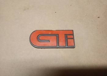 Emblemat GTI Golf Polo Jetta