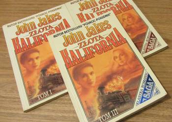 ZŁOTA KALIFORNIA KOMPLET  - JOHN JAKES /fa