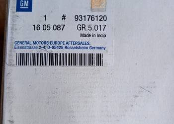1605087/93176120 Klocki hamulcowe przód Opel Astra F,Corsa B