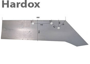 Lemiesz 300ha! HARDOX SSP295OEP/P części do pługa RABEWERK