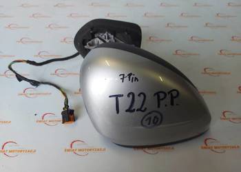 OPEL CROSSLAND X 1.2 B 18r lusterko prawe E90411405 7 PIN ANGLIK