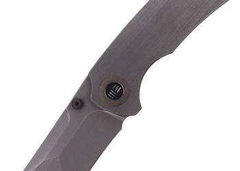 Nóż składany WE Knife Thug Gray Titanium, Gray Hand Rubbed CPM 20CV by Mat…