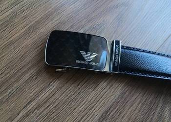 Pasek skórzany męski Giorgio Armani