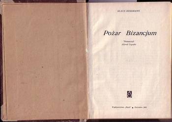 (6846) POŻAR BIZANCJUM - KLAUS HERRMANN