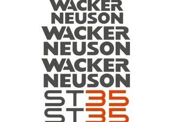Naklejki oklejenie Wacker Neuson ST35 Zamiennik
