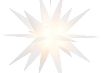 vidaXL Ozdoba świetlna z LED, składana, biała, 57 cm(SKU:356188)