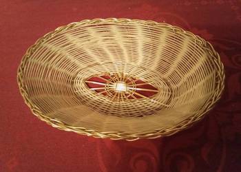 Koszyk na chleb wiklinowy. Vintage