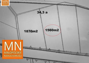 Działka Wronin 1560m2