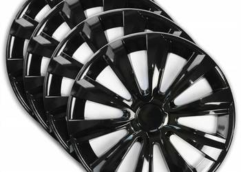Kołpaki JESTIC Delta Black 16" Alfa Bmw Nissan Fiat Opel Honda Hyundai