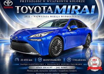Toyota Mirai TOYOTA MIRAI PREMIUM KORO - TOP WYPOSAŻENIE - BEZWYPADKOWY
