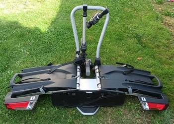 Bagażnik hak Thule Easy Fold 932 2 rowery 7pin+redukcja 13, 60kg st.bdb