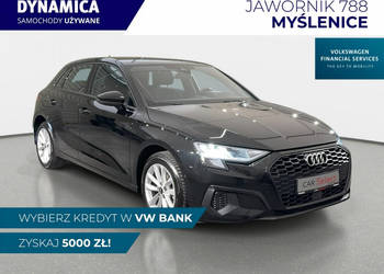 Audi A3 Sportback VAT 23% 35TFSI mHEV 150KM S-tronic 2023 r., salon PL, I …