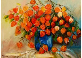 Miechunki obraz olejny 40cm-50cm dostępny