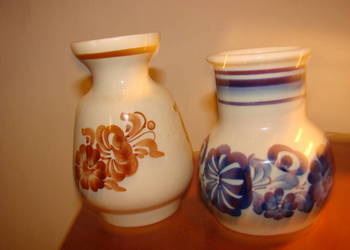 Włocławek fajansowy wazonik