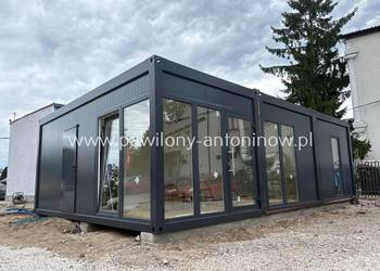 NOWY Pawilon Biurowy Kontener Handlowy Gastronomiczny Kosmetyczny 35m2