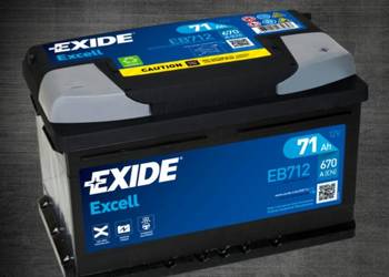 Akumulator Exide Excell 71Ah 670A EN PRAWY PLUS