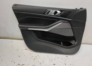 BMW G05 X5 3.0d 2019r TAPICERKA BOCZEK DRZWI LEWY PRZÓD