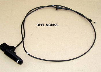 CIĘGNO, RĄCZKA OTWIERANIA MASKI SILNIKA OPEL MOKKA I 95238390