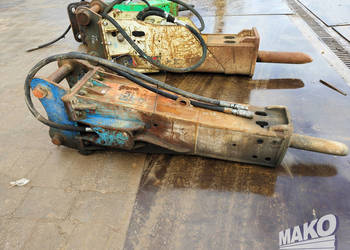 Młot hydrauliczny MSB MS520 1120kg do koparki / Mocowanie Miller fi 80