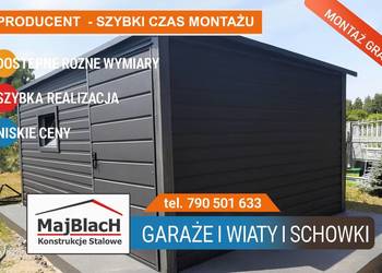 Magazyn - Schowek Ogrodowy  - Schowek – Wiatka – Garaż  – Maj-Blach