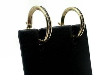 Złote Kolczyki pr. 375 0,98g
