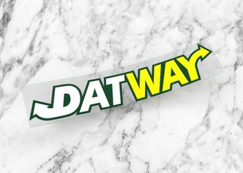 Naklejka DATWAY 10 x 2 cm dat way supreme subwayv
