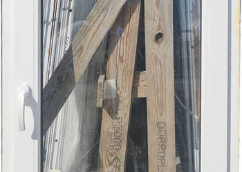 OKNA KacprzaK OKNO PCV 75x143 Używane Plastikowe