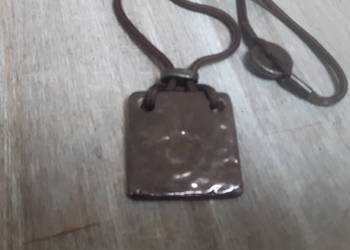 Naszyjnik ceramiczny ręcznie wykonany