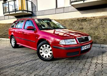 Skoda Octavia 2009 Tour 1.6 MPI GAZ Klima HAK Wspomaganie Nowe OC Kombi