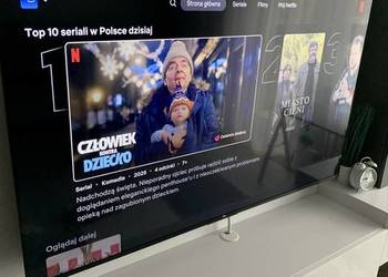 Telewizor tv 55 cali TCL smart ultra cienki pilot