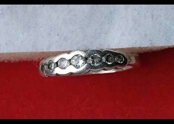 Pierścionek srebro 925 15,9mm mały