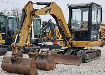 Mini koparka CAT 302.5 z 2012r. 2900kg 3 łyżki Szybkozłącze faktura