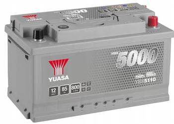 Akumulator 85Ah 800A  Yuasa Silver 12V Prawy Plus Akumulator 85Ah 800A  Yuasa Silver 12V Prawy Plus