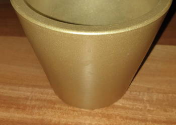 Złota gruba ceramiczna osłonka