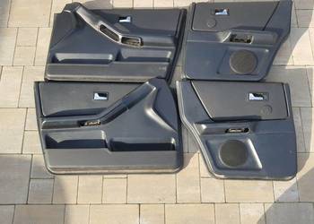 Boczki drzwi tapicerka skórą Audi 80 90 B3 B4