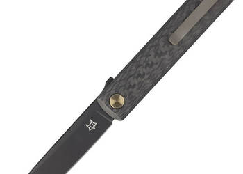 Nóż składany FOX Chnops Carbon Fiber, PVD M390 by Riccardo Gobbato (FX-543…