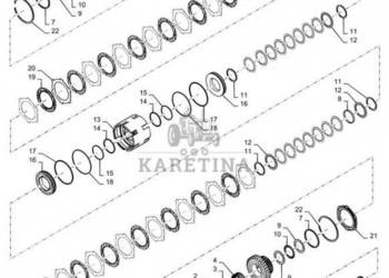 New Holland T6090 Element nośny 87581466