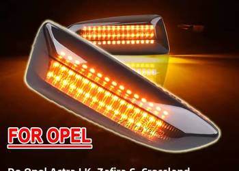 OPEL Dynamiczne kierunkowskazy LED Astra J K Insignia B Zafira C – 2 szt.