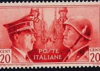 WŁOCHY 1941-PRÓBY KOLORÓW-seria nie wydana-RZADKA!Gratis wysyłka!