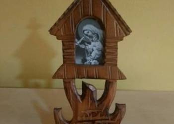 Figurka drewniana kapliczka