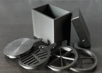 Zestaw do teleskop Seestar S50 1x ostrość, 2x maska, 1x zaślepka, pudełko