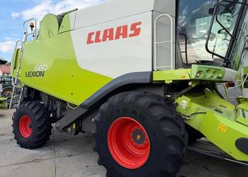 Kombajn zbożowy Claas Lexion 660 heder V750 Vario