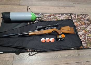 Zestaw do HFT. Wiatrówka PCP Air Arms S400 Clasic.